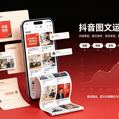 白玉抖音图文代运营服务